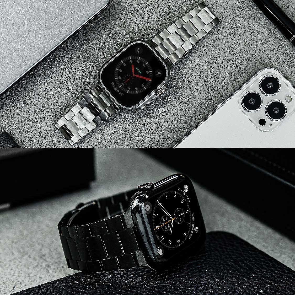 ソリッドスリム ステンレス メンズ 人気 アップルウォッチバンド Apple Watch