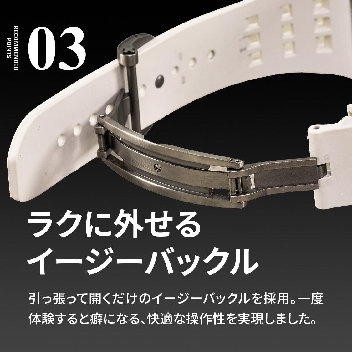 ごつい 一体型 Apple Watch バンド 44mm 45mm 49mm シリコン TPU ケース付き 頑丈なメンズ ベルド スポーツバンド アウトドア 登山 キャンプ Series 9/8/7 45mm SE2/6/5/4/SE 44mm Ultra 49mm 対応 耐衝撃性 防水 落下防止 装着簡単 Watch 保護 高級 メンズ 人気 6枚目の画像