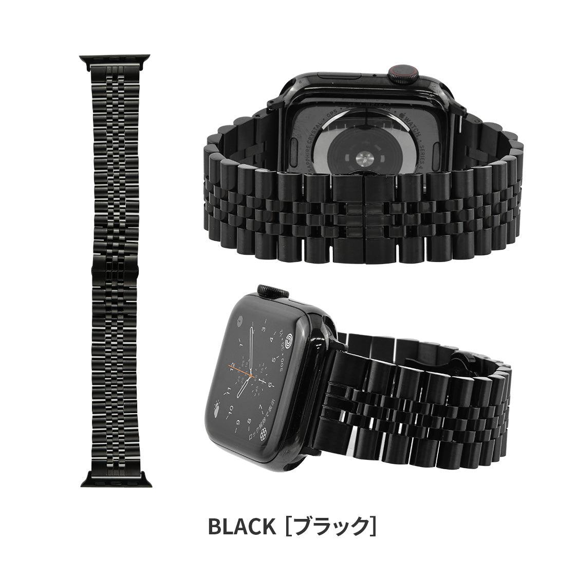 【シリーズ11・SE3対応】ワンタッチ式 メンズにおすすめ ステンレス Apple Watch バンド | クロニクル