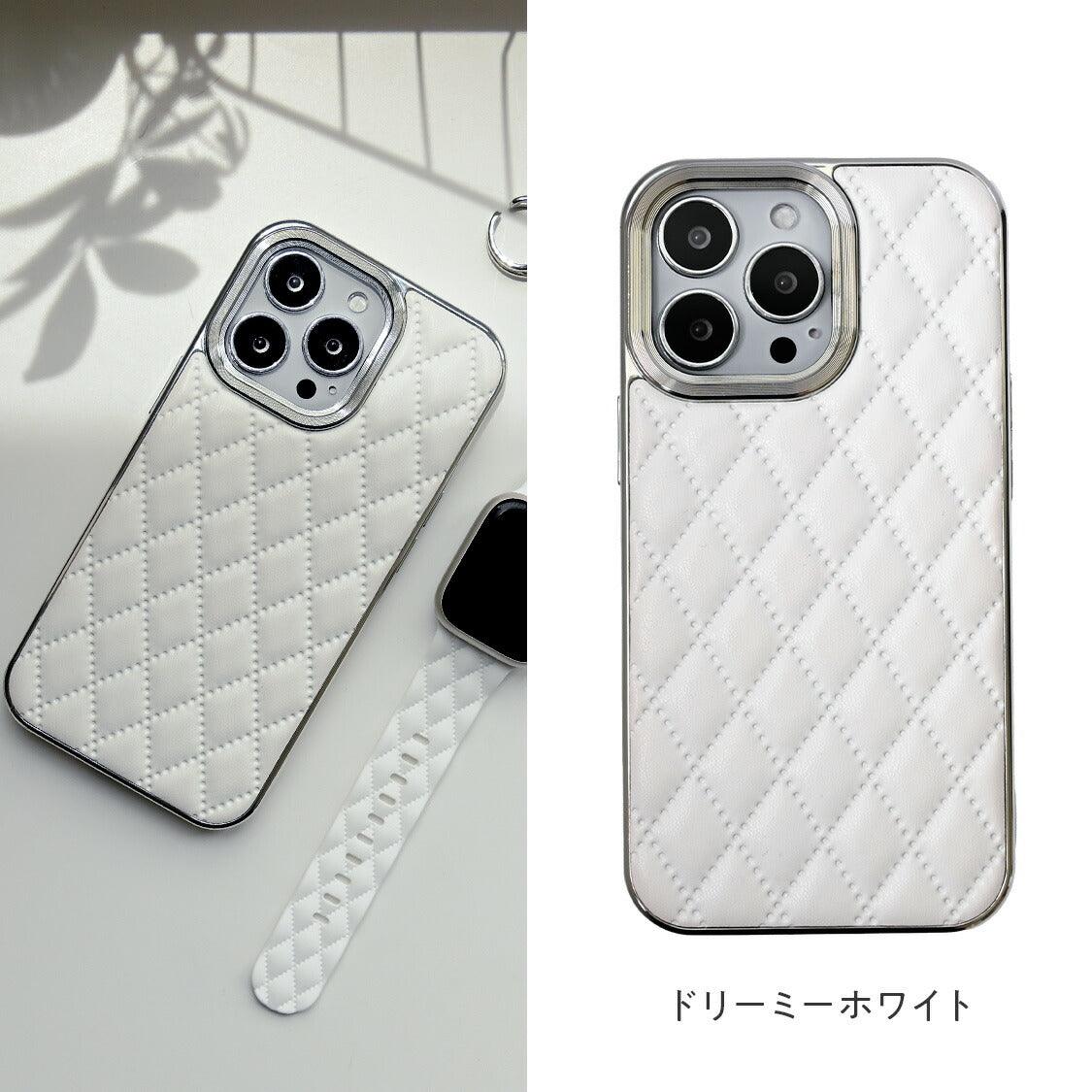 iphone ケース 大人かわいいシリコンシンプル韓国可愛い女子iphone11シリーズiphone12シリーズ12miniiphone13シリーズiphone13miniiphone14iphone14plusiphone14proiphone14promax対応 かわいい キルティング 白 ホワイト