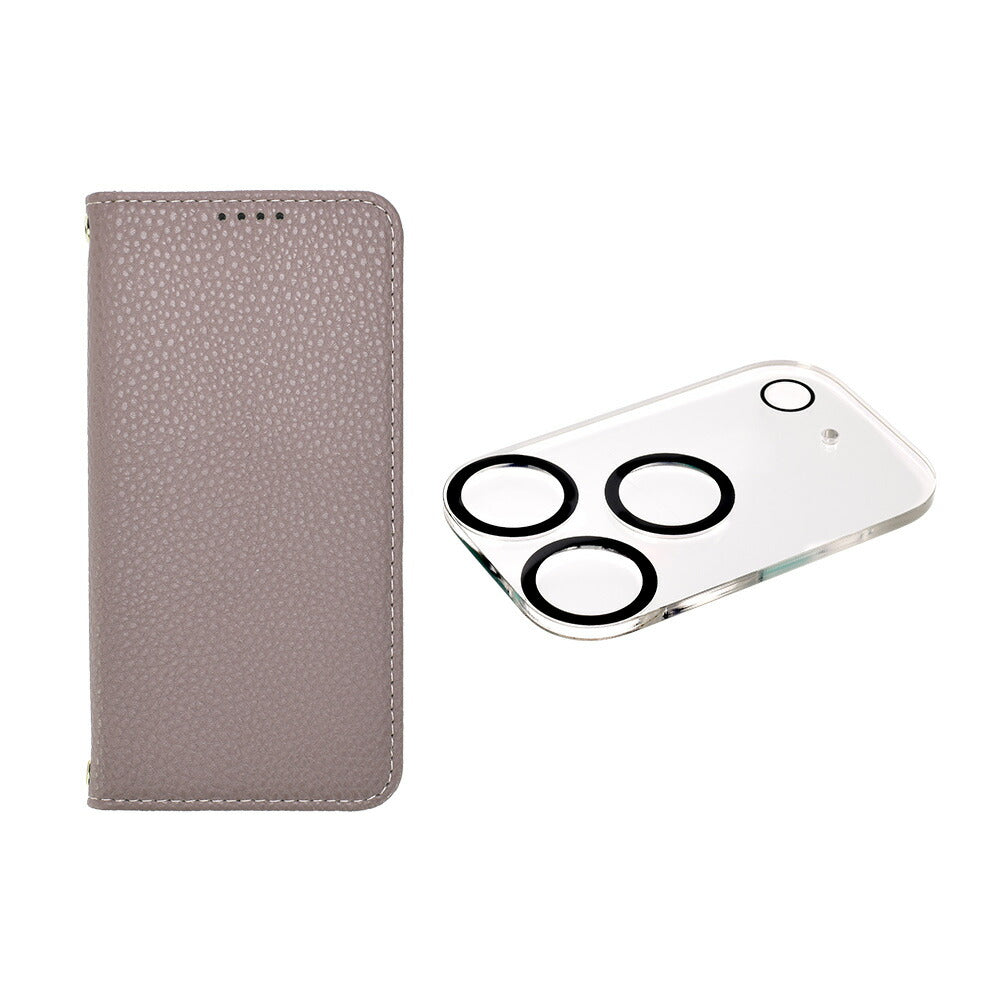 【しっとり可愛い】iPhone17シリーズ対応 手帳型 iPhoneケース MagSafe iPhone 15 16 17 Pro くすみ |アフィーノ