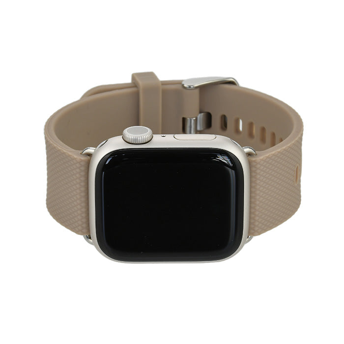AppleWatch ( アップルウォッチ ) シリコン バンド 洗える 柔らかい スポーツ ジム かわいい 大人可愛い 女性 男性 シンプル 38 40 41 42 44 45 mm | ライフィット
くすみ チャイティー ブラウン