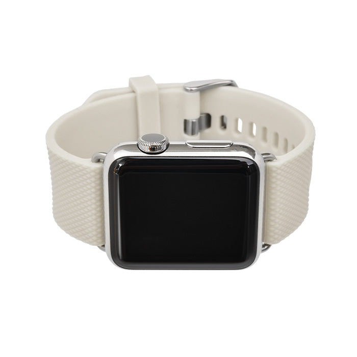 AppleWatch ( アップルウォッチ ) シリコン バンド 洗える 柔らかい スポーツ ジム かわいい 大人可愛い 女性 男性 シンプル 38 40 41 42 44 45 mm | ライフィット
くすみ ストーンホワイト 白 ホワイト
