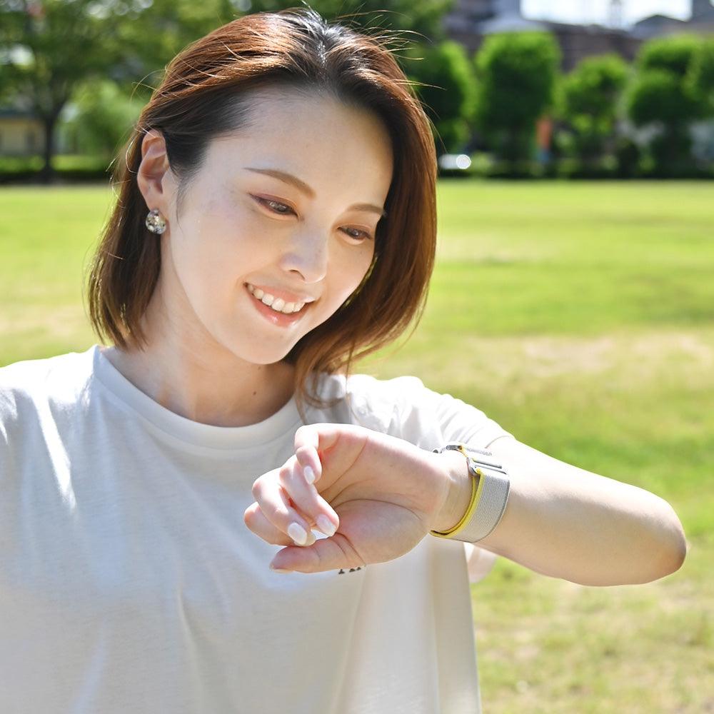 通気性抜群の軽量 軽い 洗える アップルウォッチナイロンバンドAppleWatch ( アップルウォッチ ) ナイロン バンド ジム ランニング マラソン 登山 ハイキング アウトドア スポーツ 女性 男性 |eple アスリートループ