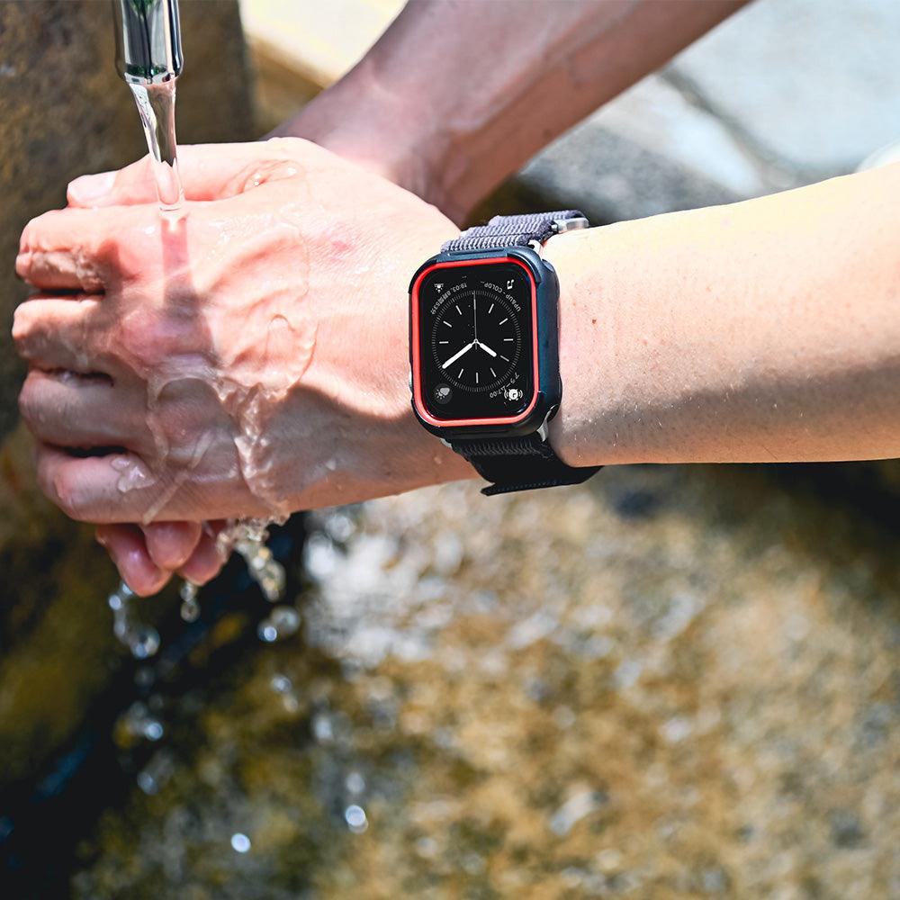 通気性抜群の軽量 軽い 洗える アップルウォッチナイロンバンドAppleWatch ( アップルウォッチ ) ナイロン バンド ジム ランニング マラソン 登山 ハイキング アウトドア スポーツ 女性 男性 |eple アスリートループ