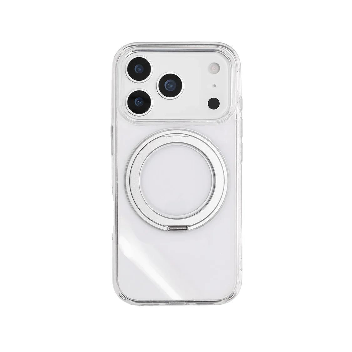 iPhone 17シリーズ対応 ケース クリア・マットタイプ MagSafe対応 360度回転 スタンドリング付き|ローテートケース