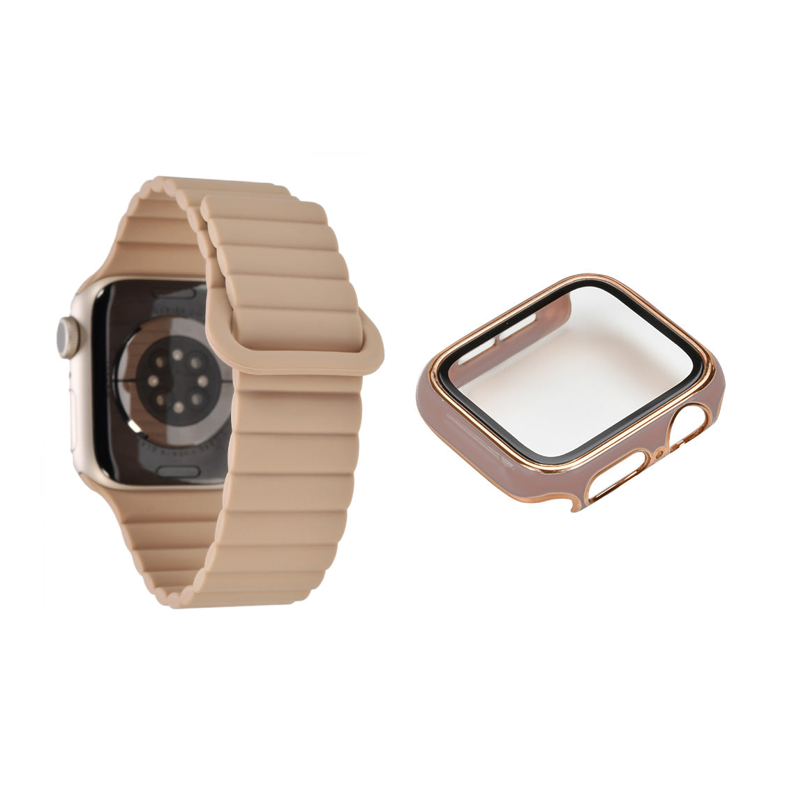 マグネット シリコン アップルウォッチ バンド Apple Watch ベルト 女性 レディース スポーツ 金属アレルギー | エブリィバンド