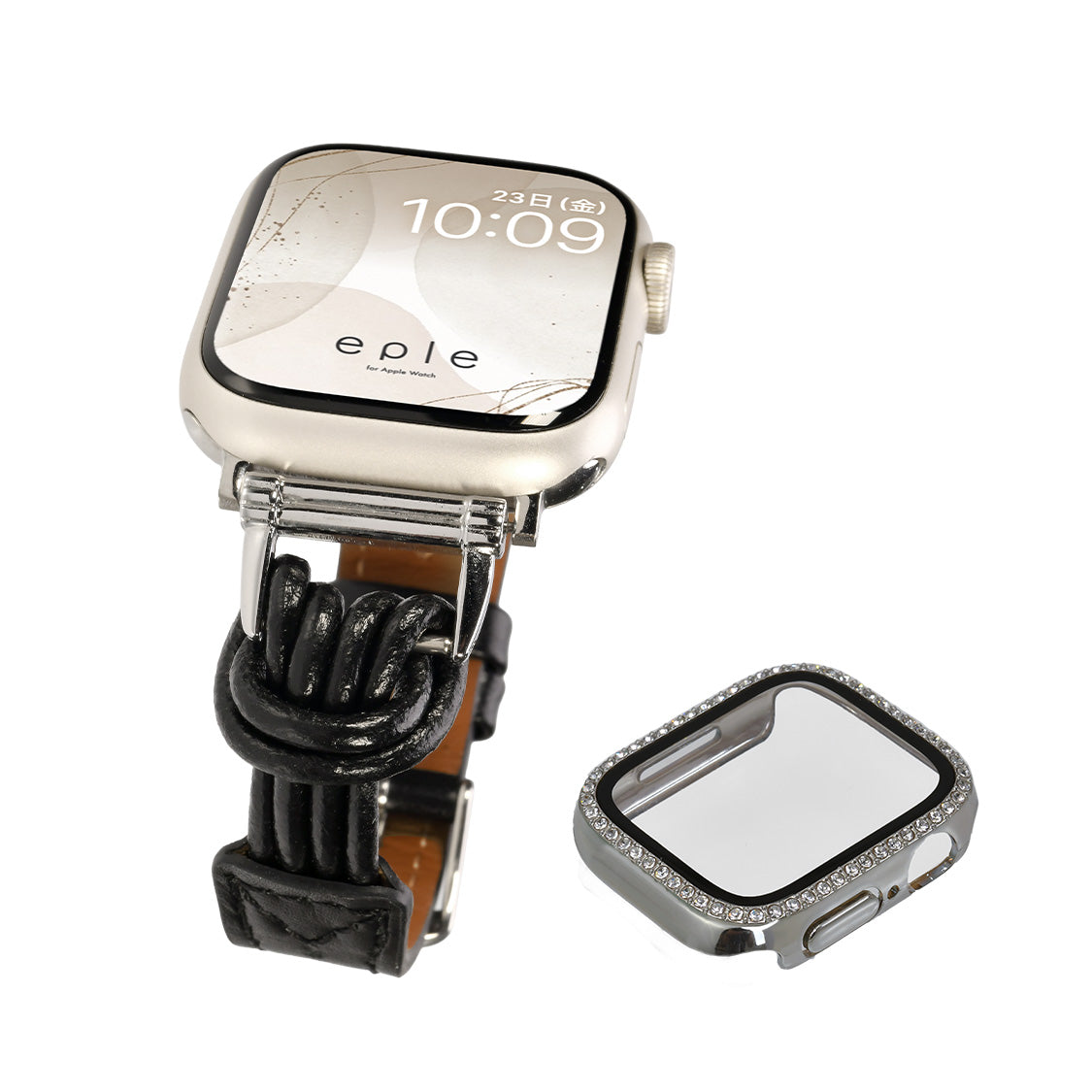 華奢 見え 大人 かわいい 本革 AppleWatch ( アップルウォッチ ) レザー バンド 38 40 41 42 44 45 46 49 mm |フィーネシングル