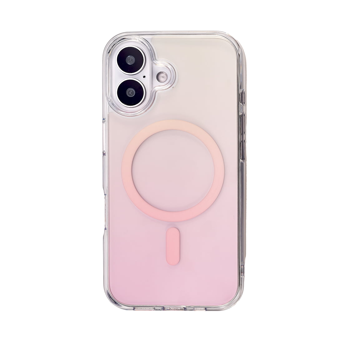 ほんのり色づく 大人のグラデーションiPhoneケース 透明 クリア かわいい おしゃれ MagSafe 黄ばまない iPhone13/14/14pro/15/15pro/16/16plus/16pro/16promax/17/17air/17pro |グラデーションケース