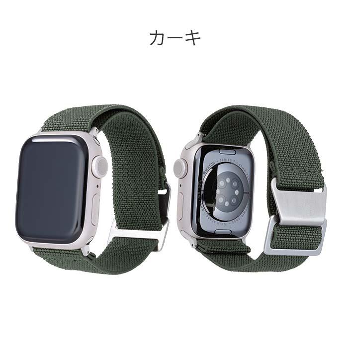 アップルウォッチバンドスポーツapplewatchナイロンスポーツベルトスマートウォッチスポーツバンドメンズレディースおしゃれシンプルapplewatchseries4【 38mm/40mm/41mm 兼用 】と 【 42mm/44mm/45mm 兼用 】の2種類です。Series1/2/3/4/5/6/SE/ウルトラ/ウルトラ2対応|マリーンナショナル2|カーキ・緑