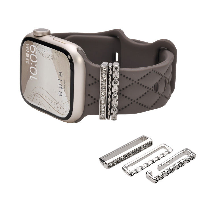 アップルウォッチ チャーム かわいい バンド アクセサリー AppleWatch ウルトラ 10 9 8 7 6 SE 5 4 3 2 1 おしゃれ ゴールド シルバー | アクセサリー チャーム