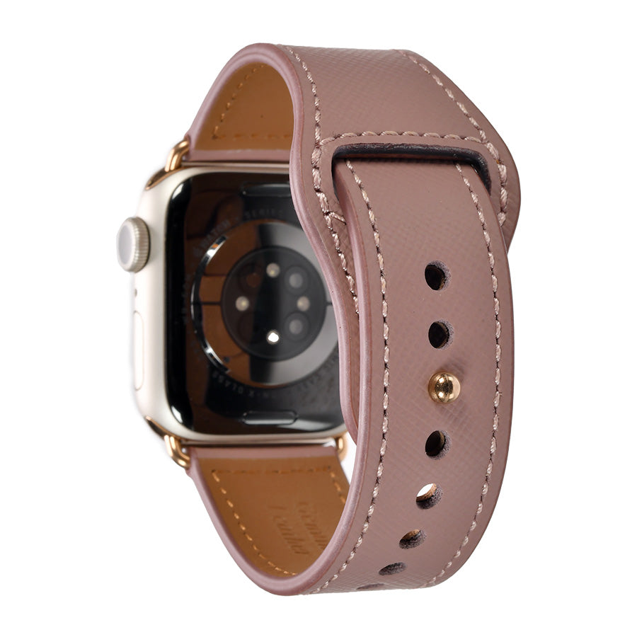 【全24色】 本革 レザー アップルウォッチ バンド Apple Watch ベルト 金属アレルギー対応 シンプル | スマートレザーバンド