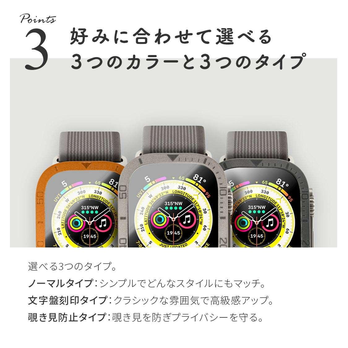 FFU|アップルウォッチ ウルトラ専用 液晶保護フィルム