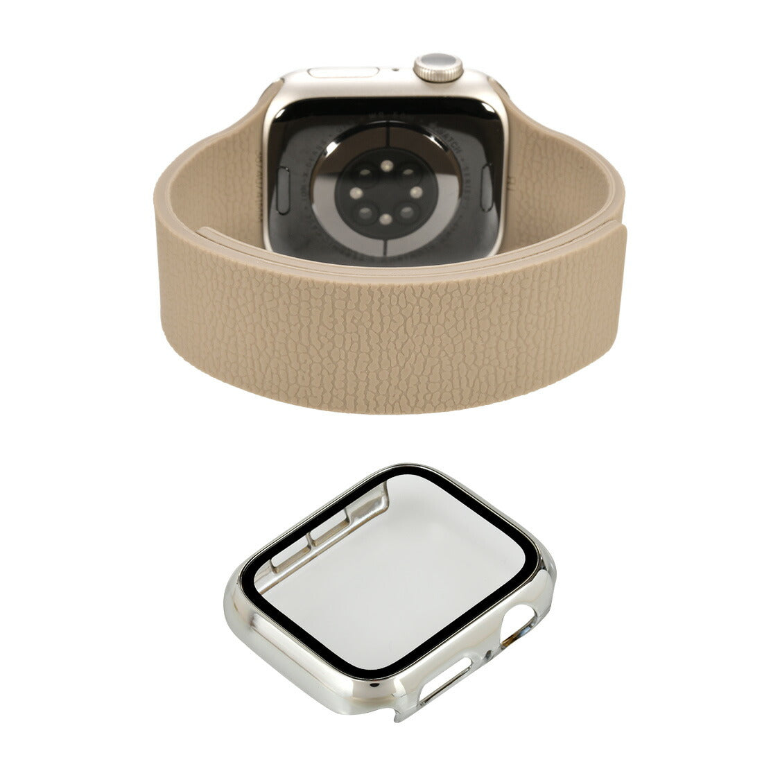 【シリーズ11・SE3対応】マグネットで簡単着脱 Apple Watch(アップルウォッチ)バンド シリコン 金属アレルギー対応 | スムーシー