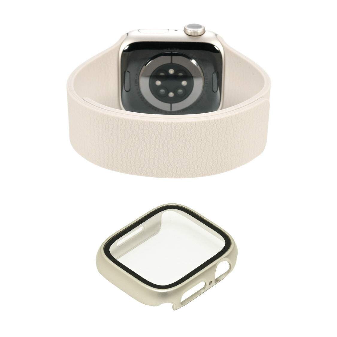 【シリーズ11・SE3対応】マグネットで簡単着脱 Apple Watch(アップルウォッチ)バンド シリコン 金属アレルギー対応 | スムーシー