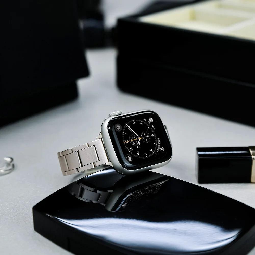 アップルウォッチ バンド ステンレス おしゃれ レディース スリム 細め 女性 人気 Apple Watch バンド | ソリッドジョリ