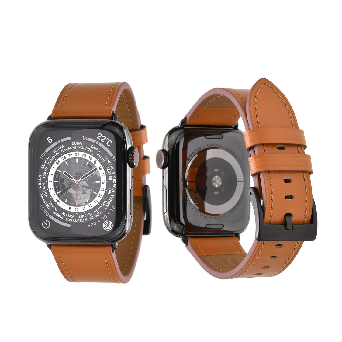 【シリーズ11・SE3対応】レザー 本革 メンズ Apple Watch バンド 男性 アップルウォッチ ビジネス 人気 ベルト | スタイリッシュレザーバンド