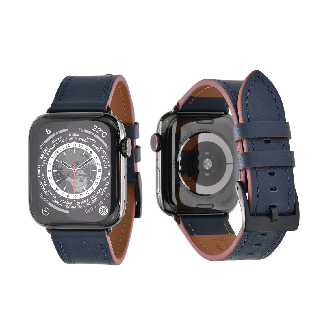 【シリーズ11・SE3対応】レザー 本革 メンズ Apple Watch バンド 男性 アップルウォッチ ビジネス 人気 ベルト | スタイリッシュレザーバンド