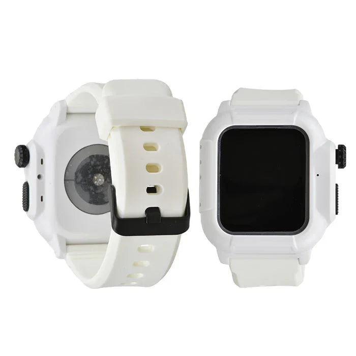 【シリーズ11・SE3・Ultra3対応】AppleWatch ( アップルウォッチ ) バンド スポーツ アウトドア おすすめ シリコン 一体型 ベルト 40mm 44mm |タフネス スポーツ