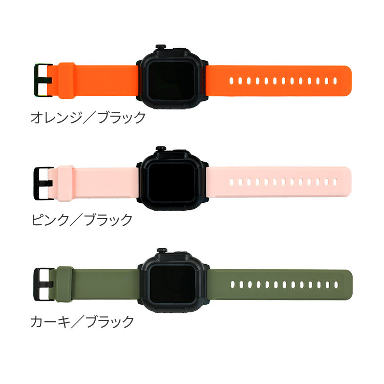 applewatchバンド44mm 40mm アップルウォッチバンド スポーツ シリコン シリコンバンド おしゃれ レディース メンズ 軽量 送料無料 シリーズ Series SE 6 5 4 1男女兼用 おしゃれ タフネス りんご堂 カラバリ2