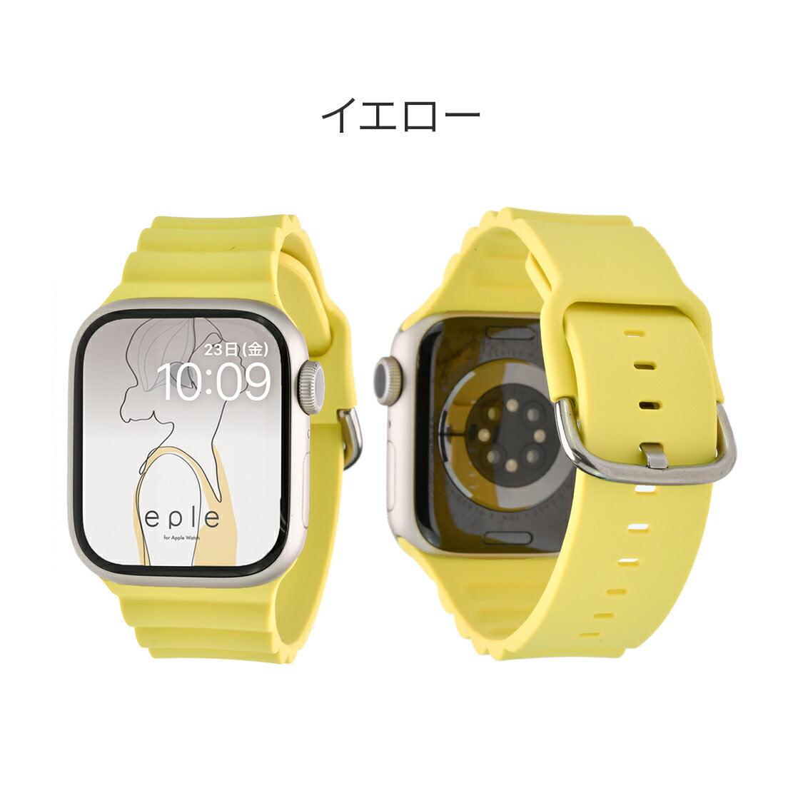 【シリーズ11・SE3対応】AppleWatch ( アップルウォッチ ) シリコン バンド 防水 汗 水 強い 女性 人気 | MOCO