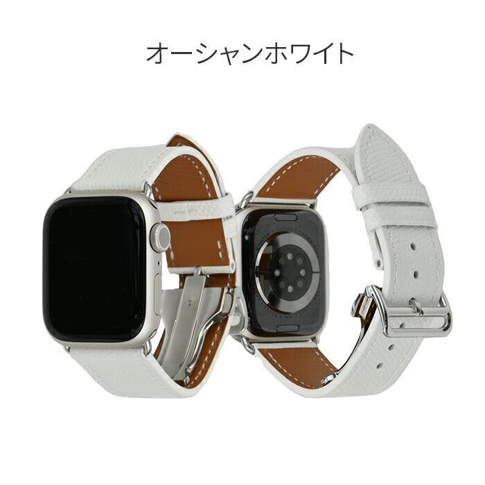 【シリーズ11・SE3対応】Dバックル | AppleWatch(アップルウォッチ)レザーバンド