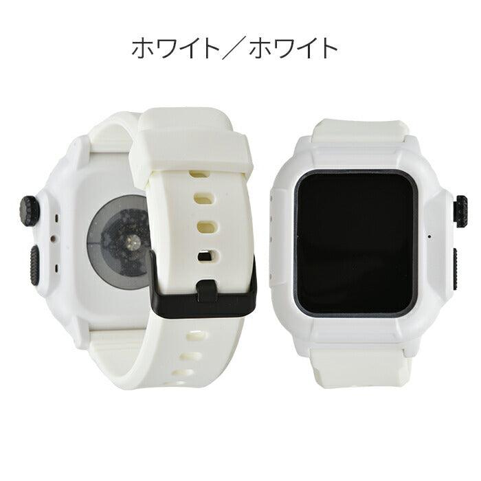 applewatchバンド44mm 40mm アップルウォッチバンド スポーツ シリコン シリコンバンド おしゃれ レディース メンズ 軽量 送料無料 シリーズ Series SE 6 5 4 1男女兼用 おしゃれ タフネス りんご堂 ホワイト 白