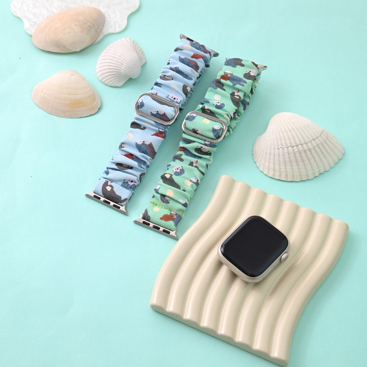 【10/23発売】Apple Watchラッコ柄シュシュフィットバンド＆iPhoneケース登場！限定デザインと生態系保護への想い