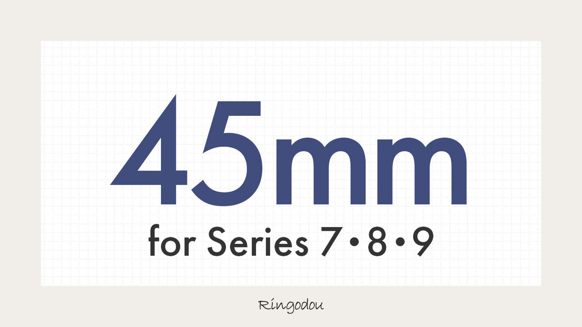 45mm for Series 7・8・9 バンド＆ケース