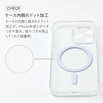 iPhone 17シリーズ・16e用 clear クリア ケース MagSafe 透明 おしゃれ 大人 TPU 耐久性 強い | イークリアマグセーフケース