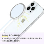 Magsafe 充電器 15W 20W 急速充電 iPhone ワイヤレス充電 マグネット コンパクト 軽量 薄型 おしゃれ iPhone 12 13 14 15 持ち運び 出張 旅行 | チャージャー＆アダプターセット
