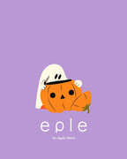Apple Watch（アップルウォッチ）  無料文字盤 ハロウィン かぼちゃを覗くオバケ | #32