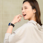 apple watch バンド 蒸れない 蒸れにくい 着画 かぶれにくい 通気性 肌に優しい 編み込み アップル ウォッチ カバー バンド ナイロン 伸縮性 金属アレルギー 腕時計ベルト 男女兼用 女性 男性 人気 ユニセックス スポーツ ジム りんご堂 ファブリックバンド  ブラック 黒