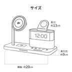 Qi2対応 ( チーツー ) ワイヤレス充電器 3in1 AirPods AppleWatch 同時充電 高速  急速  充電 アイフォン エアーポッズ アップルウォッチ ワイヤレス充電 充電器 スマホ充電器 5in1 | 3BASE