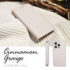 iPhone17ケース iPhone17Proケース iPhone15ケース iPhone15Proケース iPhone16ケース iPhone16Proケース  iphoneケース スマホケース 手帳型 カード 収納 マグネット MagSafe マグセーフ シンプル レザー 革 アイフォン くすみ かわいい 高見え レディース りんご堂 アフィーノ ベージュ