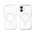 iPhone16 Pro iPhone 16 ケース カバー クリア ソフトケース TPU 耐衝撃吸収 クリア ウェーブ 写真が挟める チェキ トレカ 推し活 オタ活 アイフォン スマホケース りんご堂 Airfeel エアフィール 空気 かわいい ぷっくり 丸い 角 MagSafe マグセーフ クリア