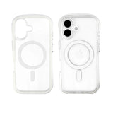 iPhone16 Pro iPhone 16 ケース カバー クリア ソフトケース TPU 耐衝撃吸収 クリア ウェーブ 写真が挟める チェキ トレカ 推し活 オタ活 アイフォン スマホケース りんご堂 Airfeel エアフィール 空気 かわいい ぷっくり 丸い 角 MagSafe マグセーフ クリア