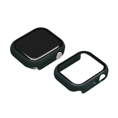 シンプル マット で かわいい AppleWatch（アップルウォッチ）カバー 画面 液晶 保護 ケース 41 42 44 45 46 mm スポーツ レディース 女性 メンズ |  チアフルケース【Apple Watch10対応】 グリーン 緑