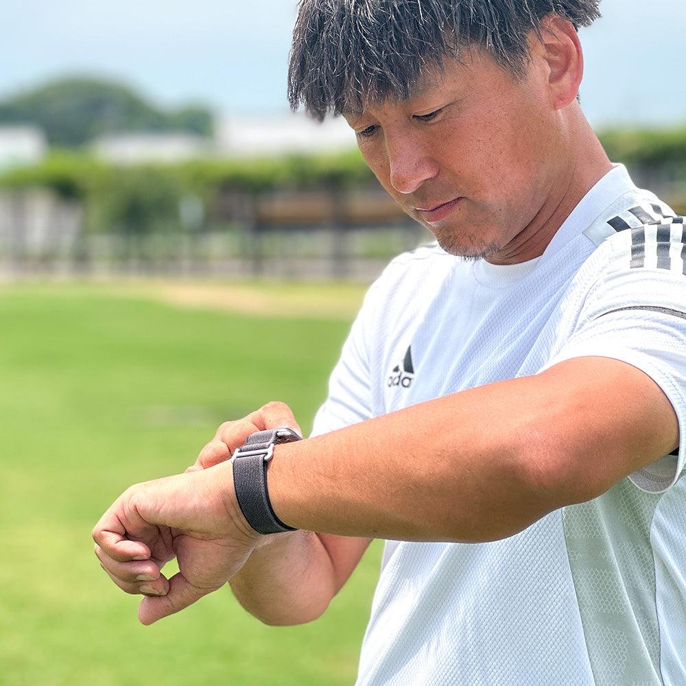 通気性抜群の軽量 軽い 洗える アップルウォッチナイロンバンドAppleWatch （ アップルウォッチ ） ナイロン バンド ジム ランニング マラソン 登山 ハイキング アウトドア スポーツ 女性 男性  |eple アスリートループ 