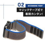 通気性抜群の軽量 軽い 洗える アップルウォッチナイロンバンドAppleWatch （ アップルウォッチ ） ナイロン バンド ジム ランニング マラソン 登山 ハイキング アウトドア スポーツ 女性 男性  |eple アスリートループ  マジックテープで着脱 簡単