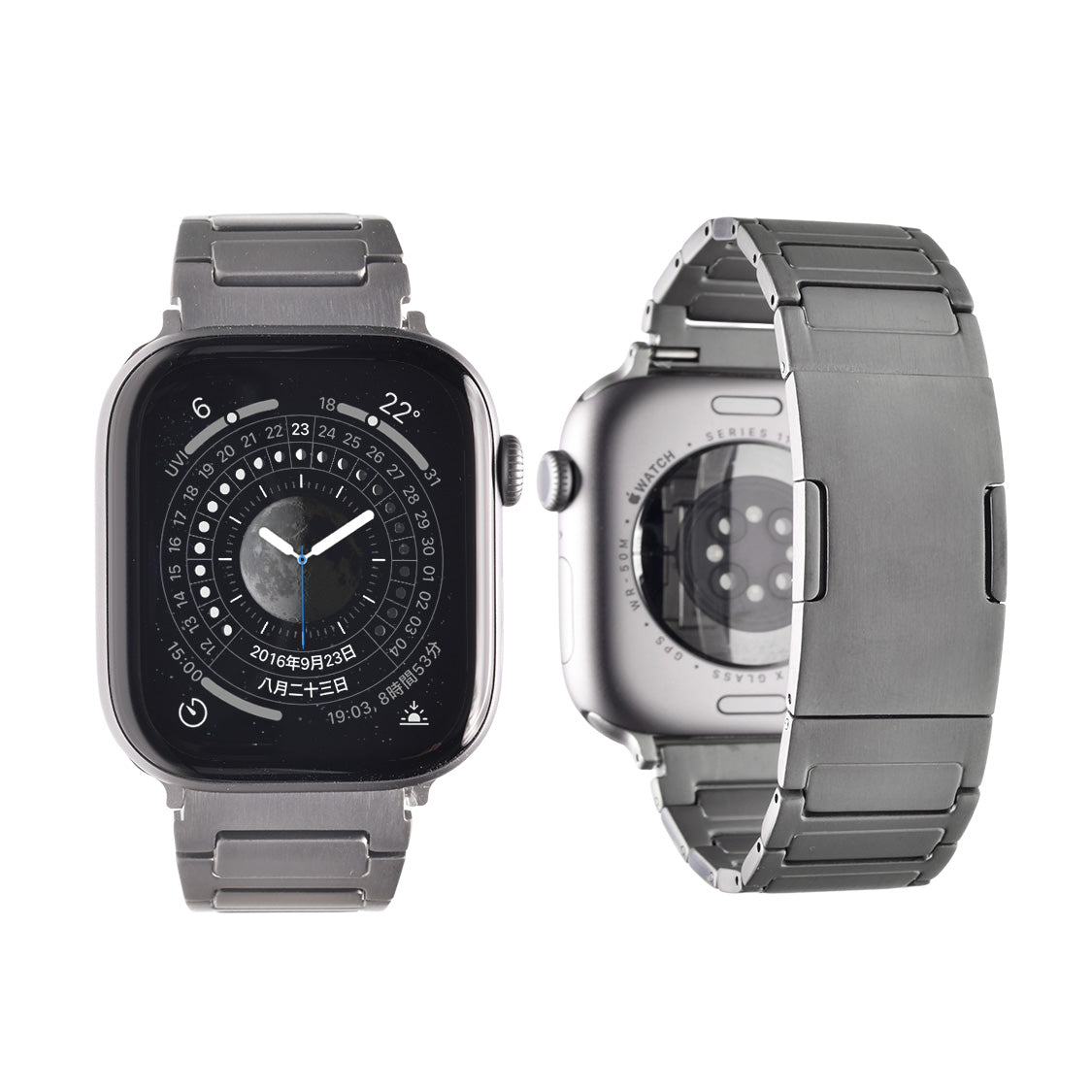 傷が付きにくい 進化した Apple Watch チタン バンド 【シリーズ11
