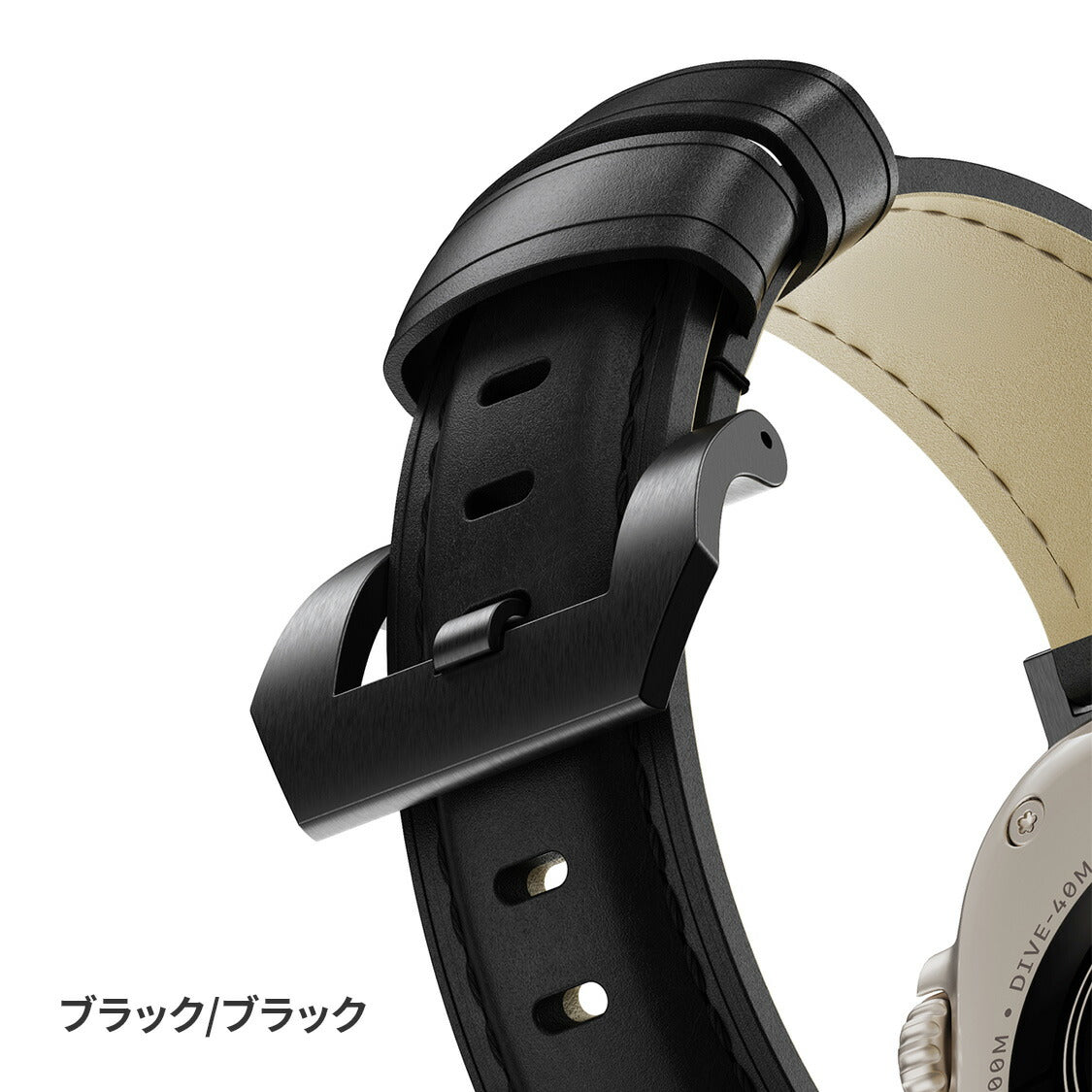 ソリッド クロムエクセル｜高級 本革ステンレスApple Watch（アップルウォッチ）バンド