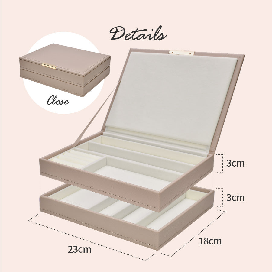 Apple Watch バンド ケース 等の 収納ボックス おしゃれ かわいい くすみ色｜アクセサリーボックス