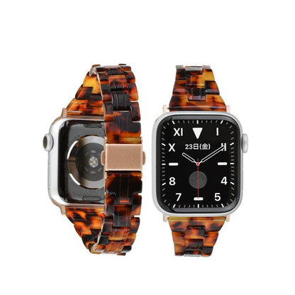 女性に人気なかわいい樹脂製のアップルウォッチバンド スリムなので手首が華奢に見える AppleWatch スリム樹脂製バンド レディース  | キャンディスリム