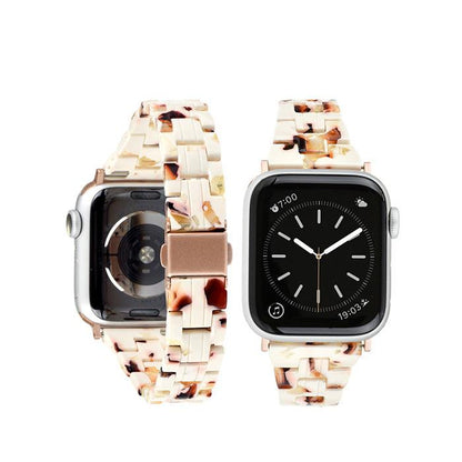 女性に人気なかわいい樹脂製のアップルウォッチバンド スリムなので手首が華奢に見える AppleWatch スリム樹脂製バンド レディース  | キャンディスリム