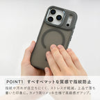 【サラサラ気持ちいい】透け感が美しい iPhoneケース MagSafe対応 TPU 黄ばみにくい | 新クルレ