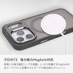 【サラサラ気持ちいい】透け感が美しい iPhoneケース MagSafe対応 TPU 黄ばみにくい | 新クルレ