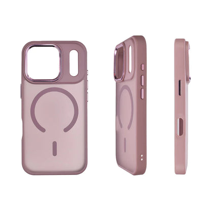 【新商品】iPhone17 ケース  iPhone17Air iPhone17Pro iPhone17ProMAX iPhone16 iPhone iPhone16Pro iPhone15Pro MagSafe 対応 クリア マットケース マグセーフケース 可愛い おしゃれ かわいい 韓国 シンプル サラサラ 半透明 @新クルレ