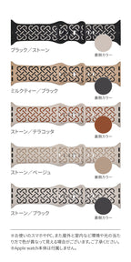 アップルウォッチバンド シリコン ブラウン