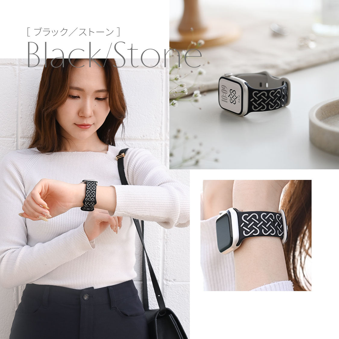 アップルウォッチバンド シリコン おしゃれ